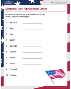 Alphabet Ordering Worksheets