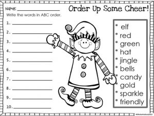 Alphabetical Order Worksheets for Grade 5