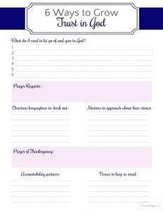 Bible Study Worksheets for Youth