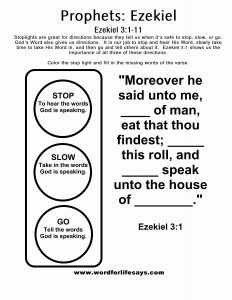 Children Bible Study Worksheets