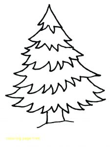 Christmas Tree Outline Printable