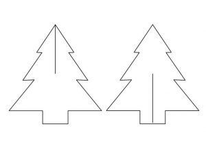 Christmas Tree Paper Template