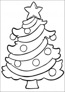 Christmas Tree Print Out
