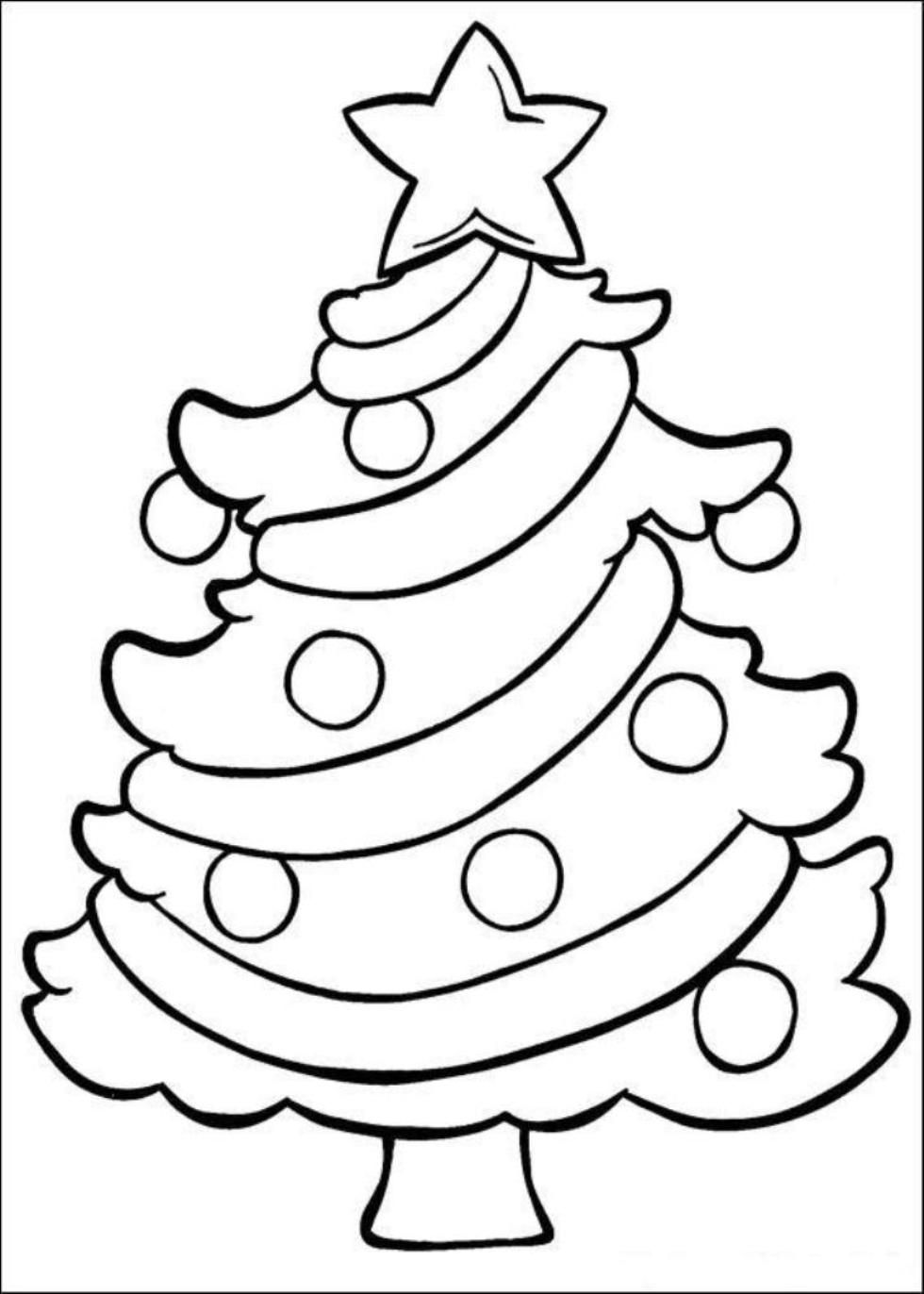 Download 50 Christmas Tree Printable Templates | KittyBabyLove.com