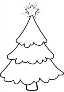 Christmas Tree Stencil Printable