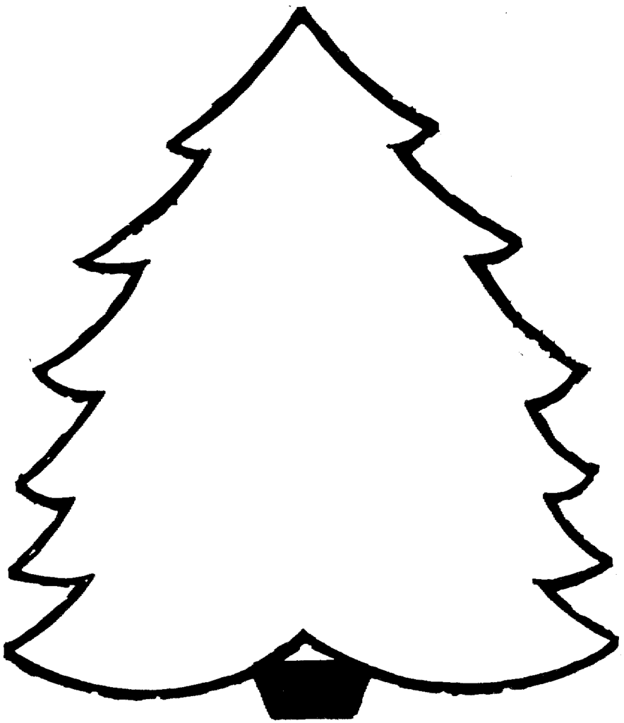 50 christmas tree printable templates kittybabylove blank christmas tree template