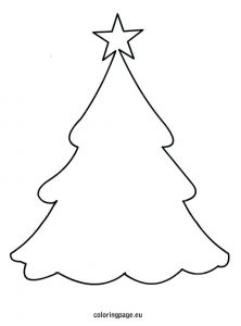 Free Printable Christmas Tree Templates