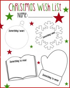 Good Christmas Wish List