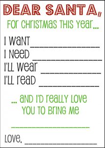 Kids Christmas Wish List