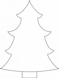 Printable Christmas Tree Pattern