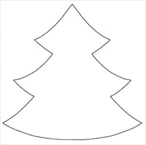 Printable Large Christmas Tree