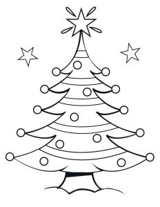 Template for Christmas Tree