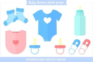Baby Shower Photo Booth Props Printable