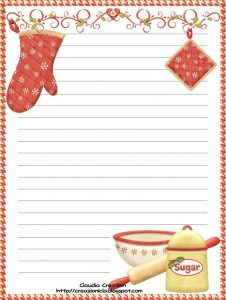 Blank Recipe Card