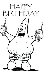Color Your Own Birthday Cards