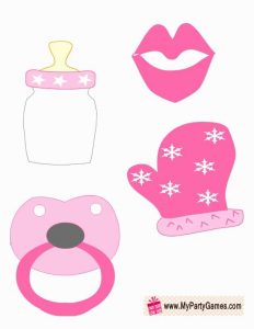 Free Printable Baby Shower Photo Booth Props