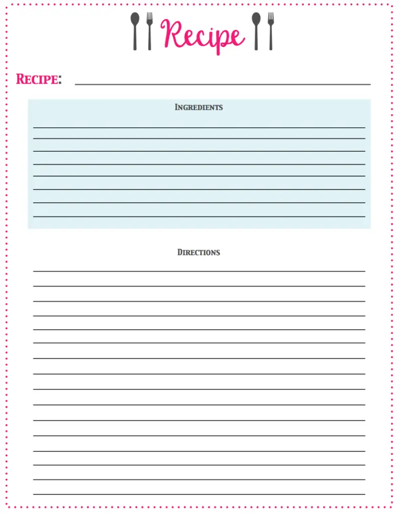 70 cool recipe cards kitty baby love
