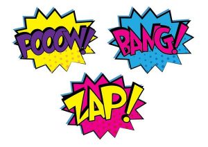Free Printable Superhero Photo Booth Props