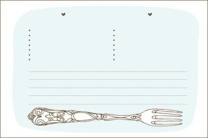 Free Recipe Card Template