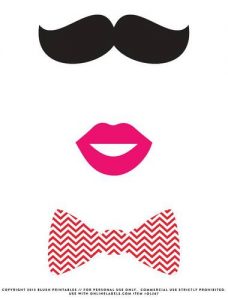 Photo Booth Printables