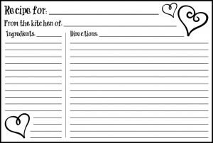 Recipe Card