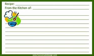 12+ Printable Free Printable Printable Blank Recipe Template Images
