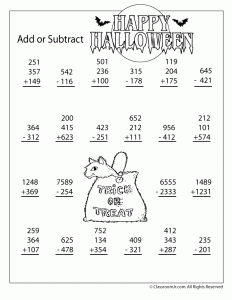 3 Digit Addition And Subtraction Worksheets