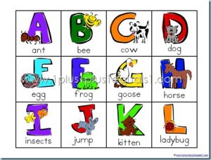 Alphabet Flash Cards Free Printable