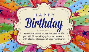 Beautiful Bible Verse for Dad Birthday Card