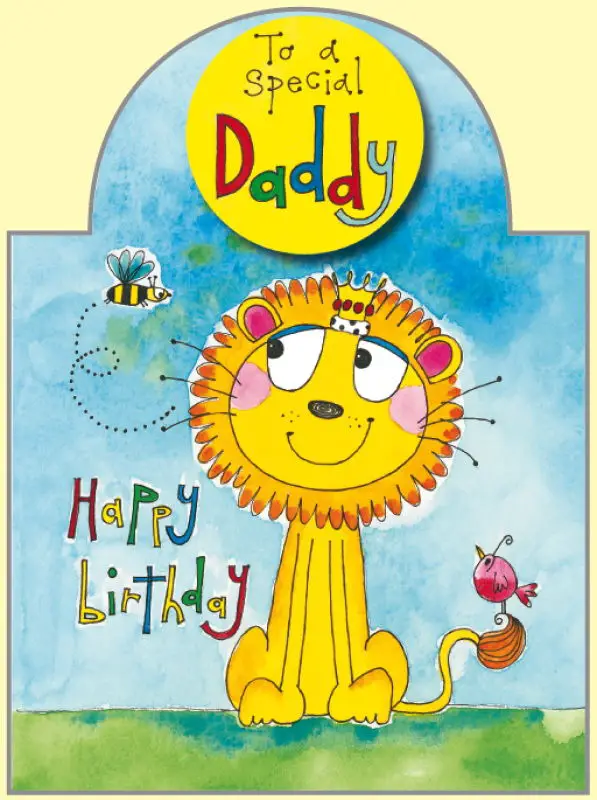 56 Cute Birthday Cards for Dad | KittyBabyLove.com