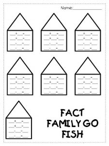 Blank Addition and Subtraction Worksheets