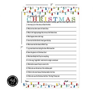 Christmas Number Trivia