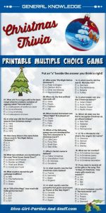Christmas Trivia Game