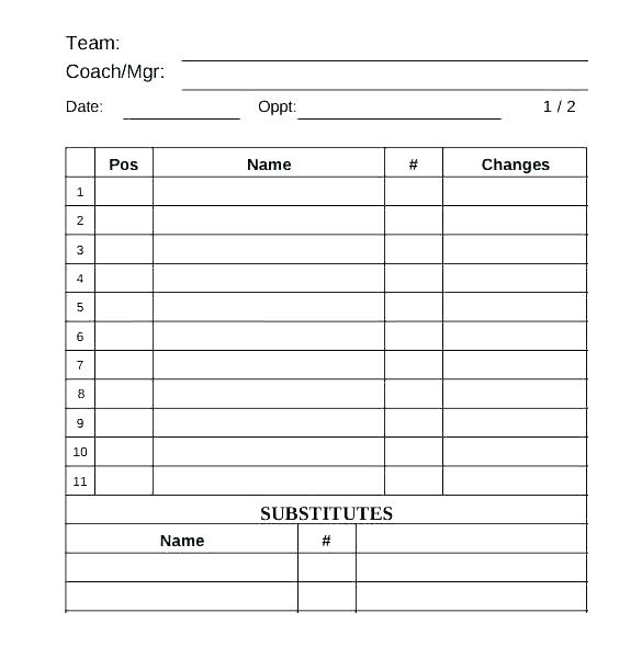18 useful baseball lineup cards kittybabylove com baseball field template printable