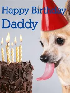 Dog Dad Birthday Card