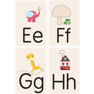 Free Alphabet Flash Cards
