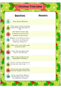 Funny Christmas Trivia