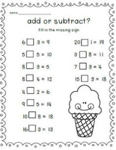 Ks1 Addition and Subtraction Worksheets