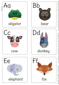 Printable Abc Flash Cards