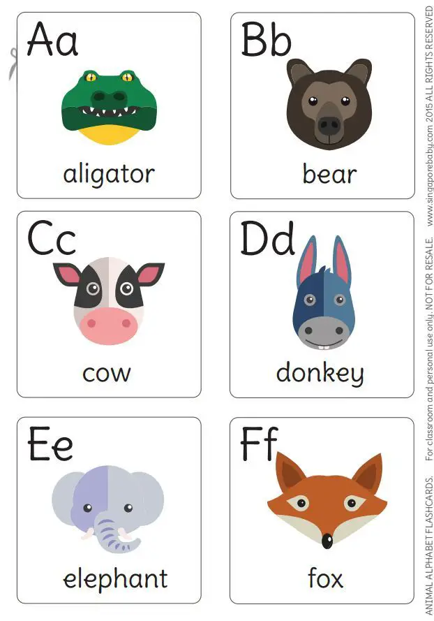 60 Alphabet Flash Cards to Print for Making Learning Fun ...