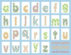 Printable Lowercase Alphabet Flash Cards