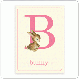 Vintage Alphabet Flash Cards Printable