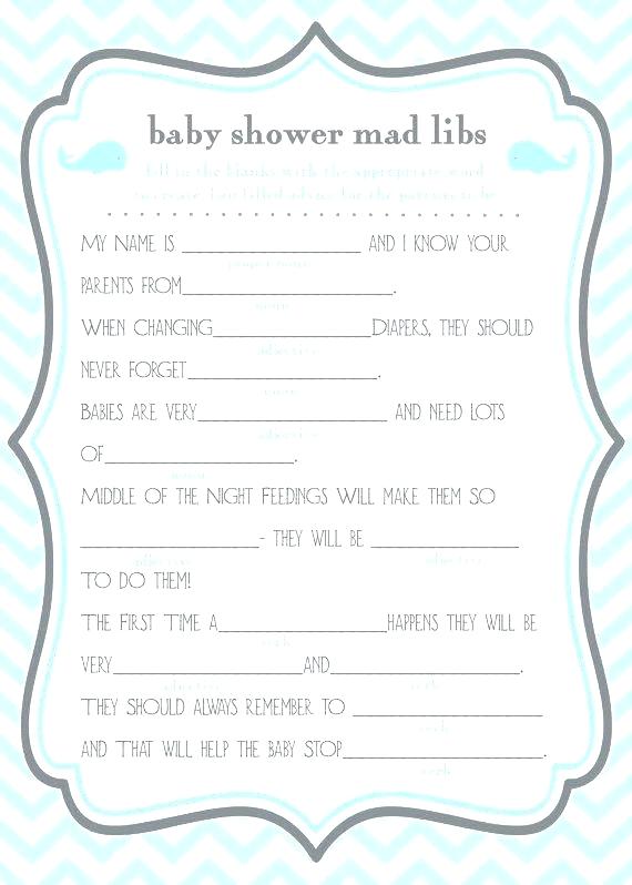 16 Fun Baby Shower Mad Libs Kittybabylove Com 16 Fun Baby Shower Mad Libs Kittybabylove Com
