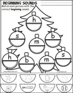 Free Phonics Cut and Paste Worksheets