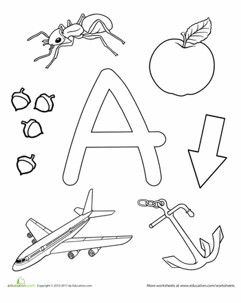 17 kid friendly letter a worksheets kittybabylovecom