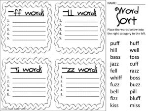 Ll Phonics Worksheet