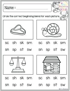 Phonics Digraphs Worksheets
