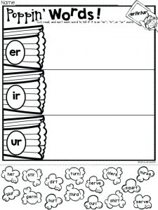 Phonics Ir Sound Worksheets