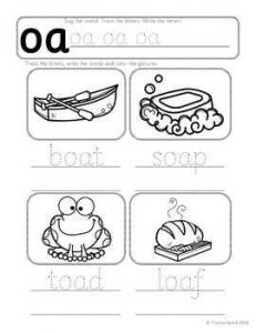 Phonics Oa Sound Worksheets