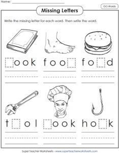Phonics Worksheets for Adults